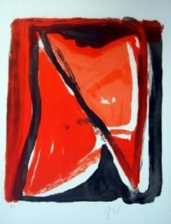 石版画 Van Velde - MP 400 - Fenêtre