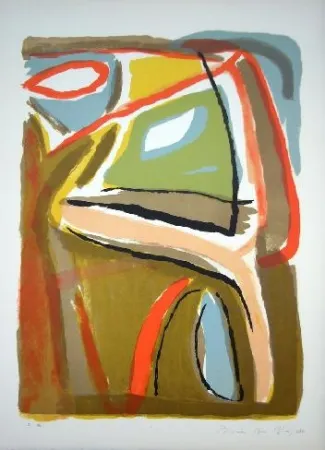 石版画 Van Velde - MP 44 - Soleil