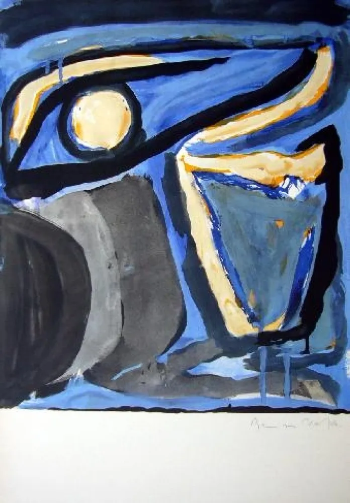 石版画 Van Velde - MP 65 -Musée national d'Art moderne