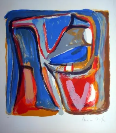 石版画 Van Velde - MP 75