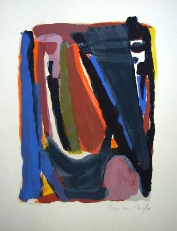 石版画 Van Velde - MP101