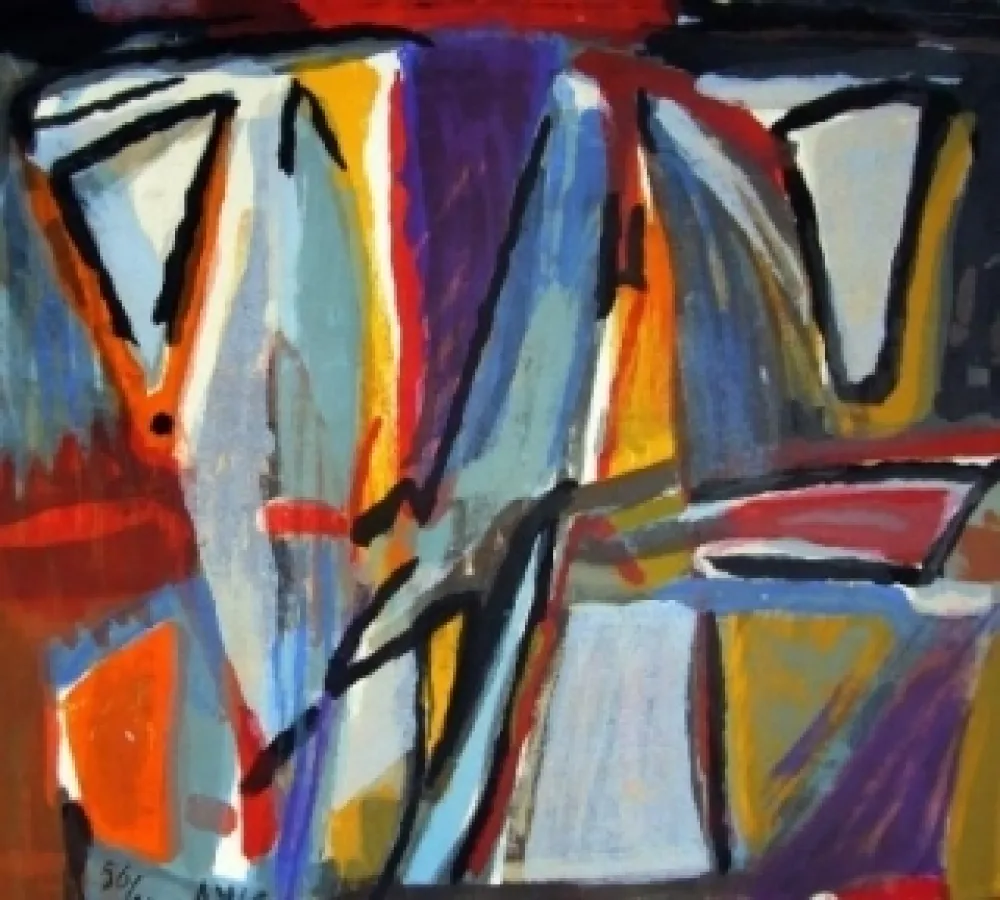 石版画 Van Velde - MP224