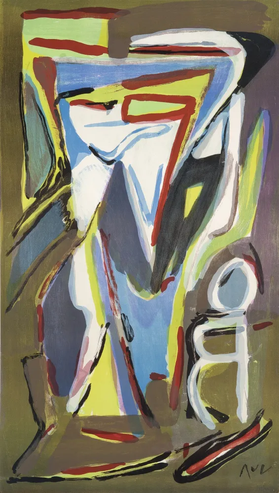 石版画 Van Velde - Nord