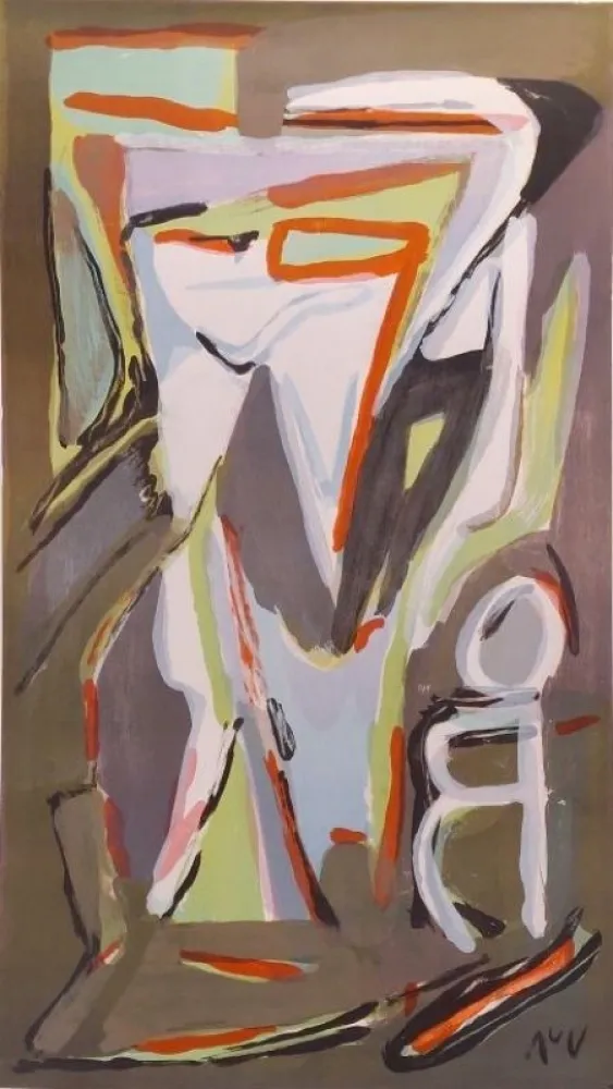 石版画 Van Velde - Nord