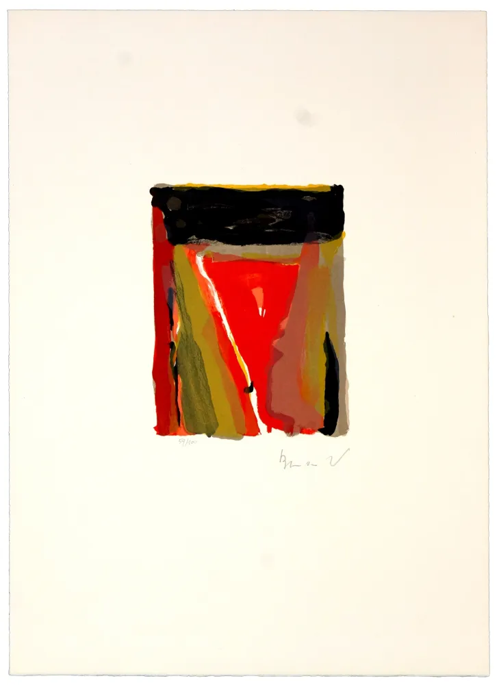 石版画 Van Velde - Pour Jorn