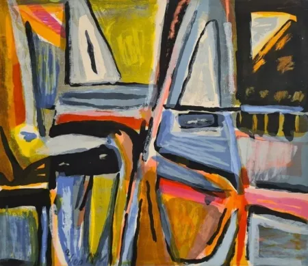 石版画 Van Velde - Sans titre