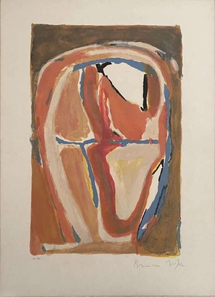 石版画 Van Velde - Sans Titre 