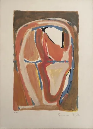 石版画 Van Velde - Sans Titre 