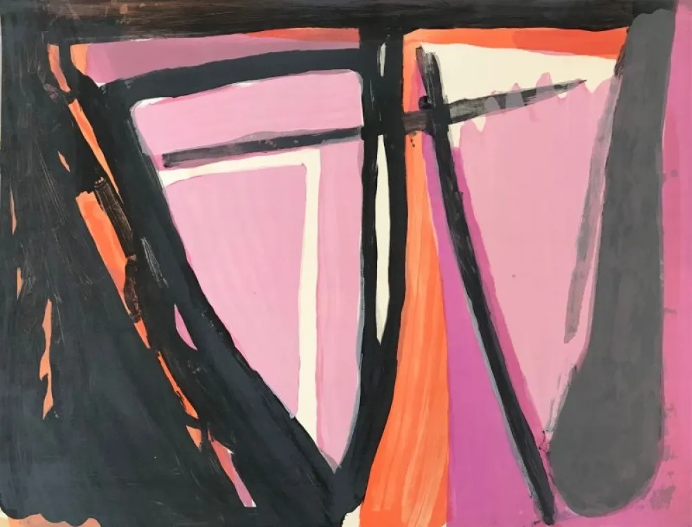 石版画 Van Velde - Sans titre 