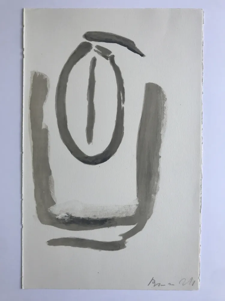 石版画 Van Velde - Sans titre