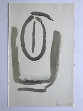 石版画 Van Velde - Sans titre