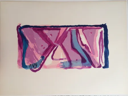 石版画 Van Velde - Sans titre, 1979 (MP 170)