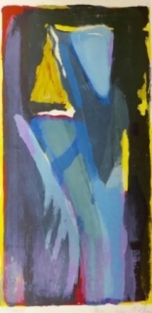 石版画 Van Velde - Sans titre