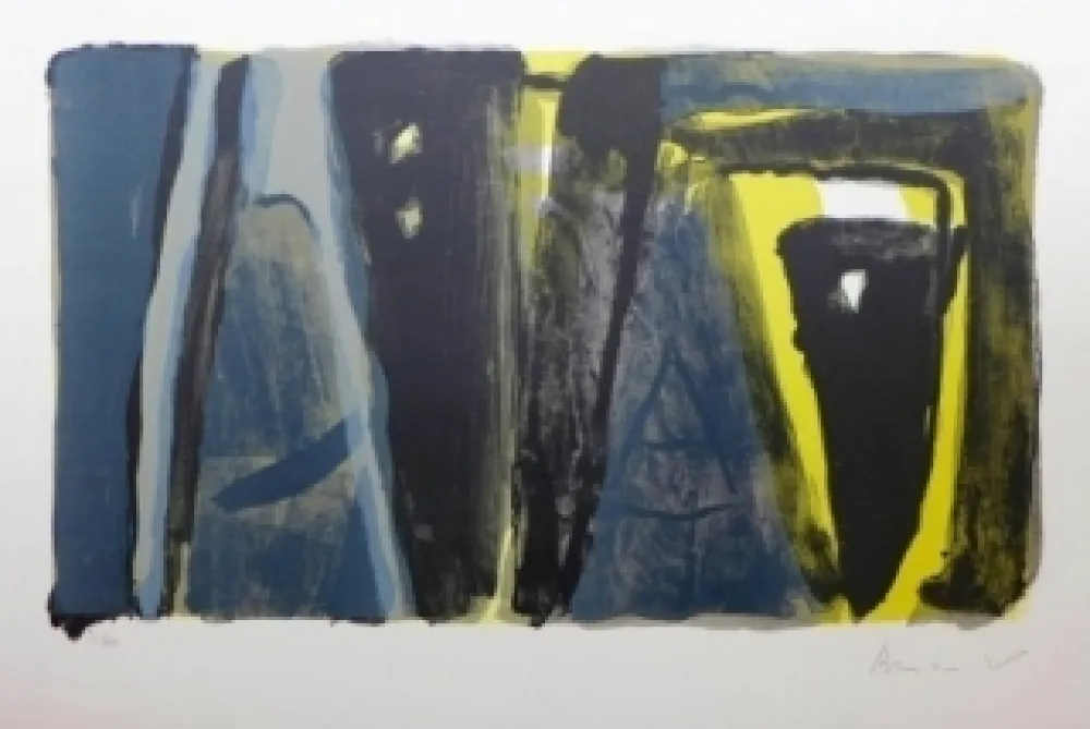 石版画 Van Velde - Sans titre