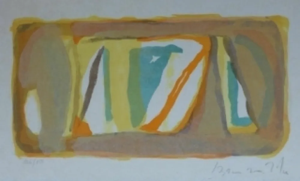 石版画 Van Velde - Sans titre