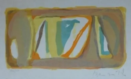 石版画 Van Velde - Sans titre