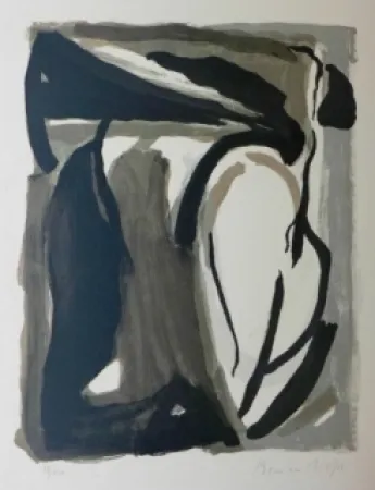 石版画 Van Velde - Sans titre