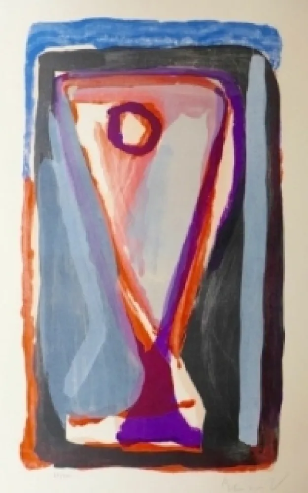 石版画 Van Velde - Sans titre