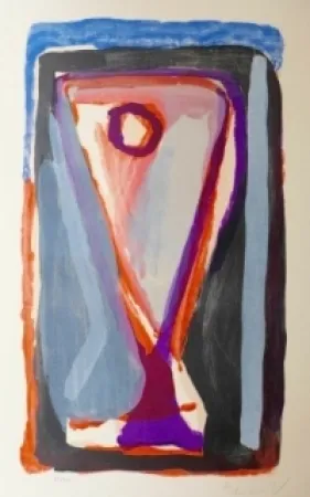 石版画 Van Velde - Sans titre