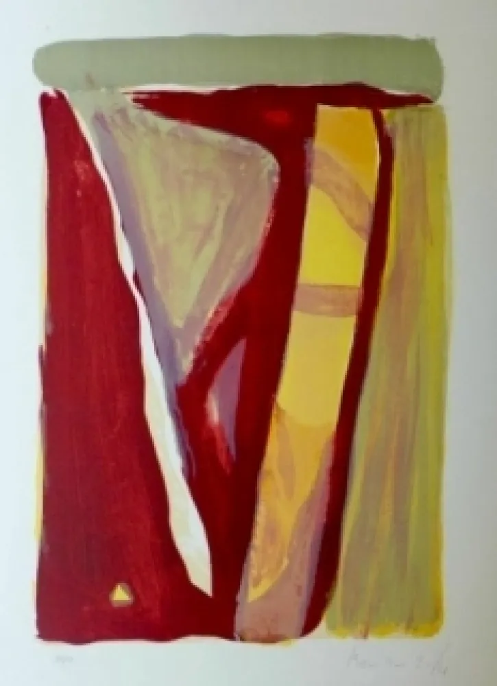 石版画 Van Velde - Sans titre