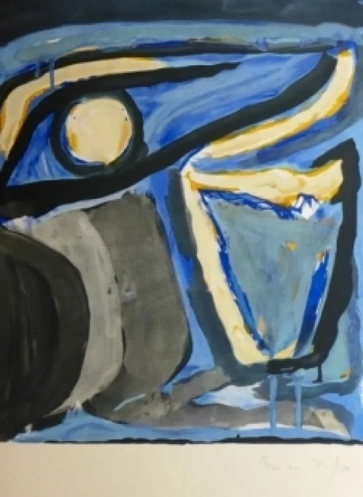 石版画 Van Velde - Sans titre