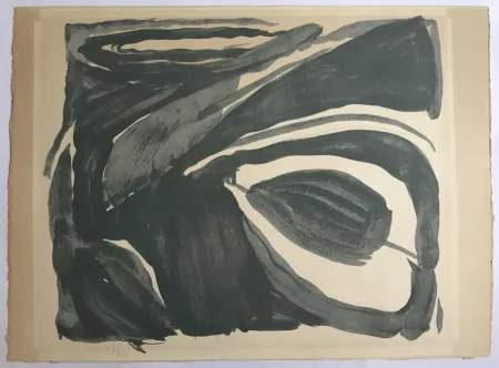 石版画 Van Velde - Sans titre (MP 042)