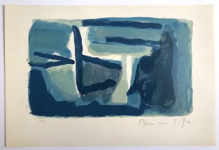 石版画 Van Velde - Sans titre (MP 127)