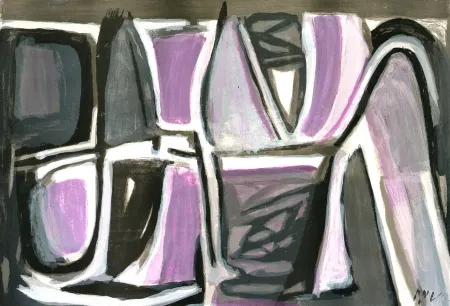 石版画 Van Velde - Spleen