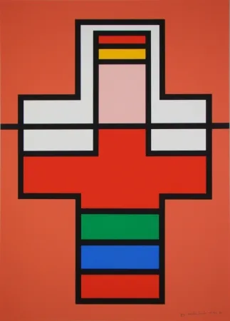 丝网印刷 Vandenbranden - Composition, 1988