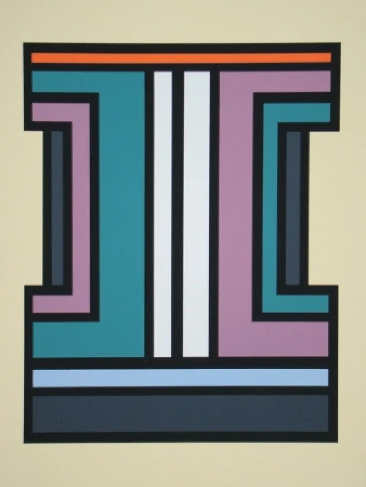 丝网印刷 Vandenbranden - Composition - Inschriften