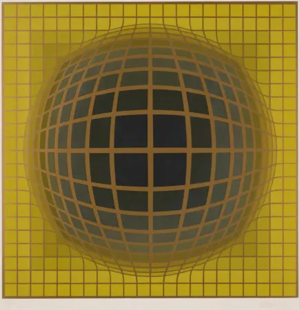 丝网印刷 Vasarely - B-Bomb-b (3)