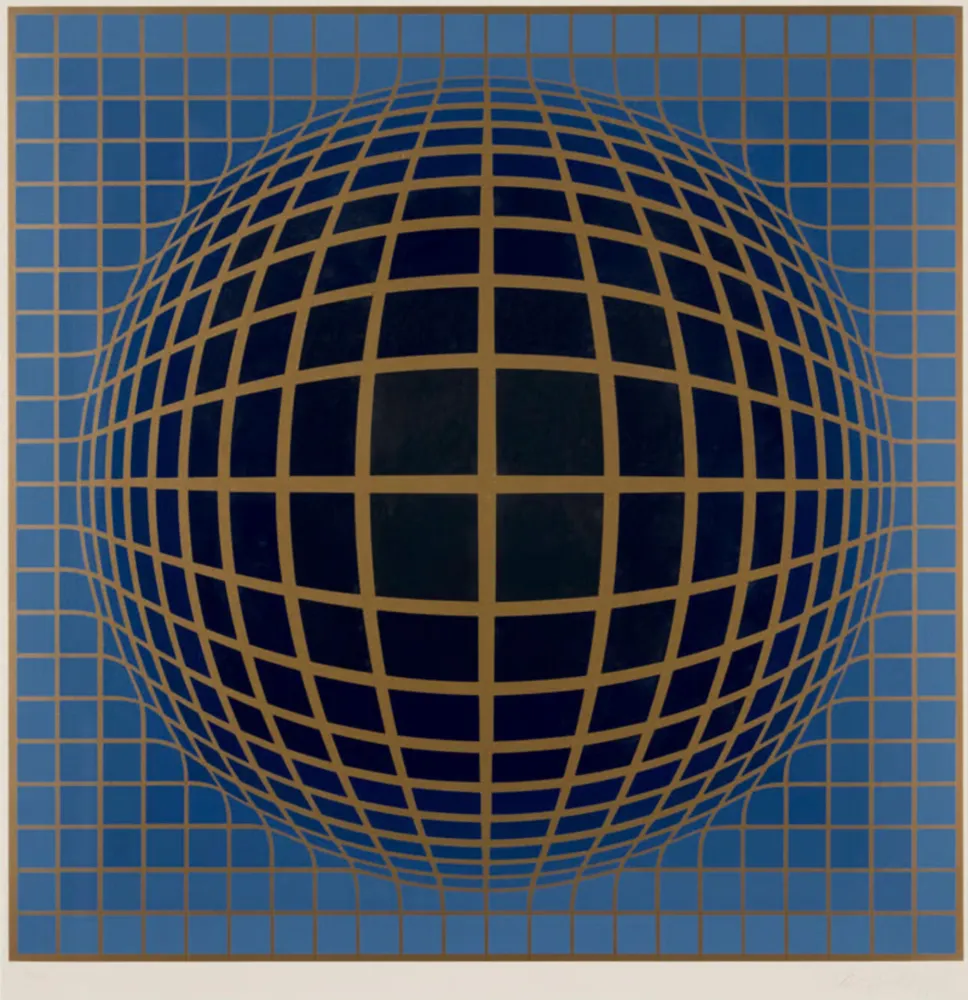 丝网印刷 Vasarely - B-Bomb-b (4)