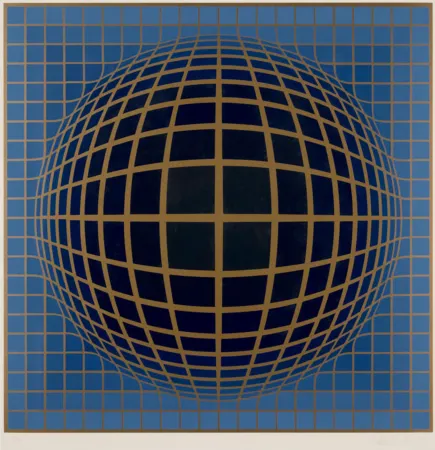 丝网印刷 Vasarely - B-Bomb-b (4)