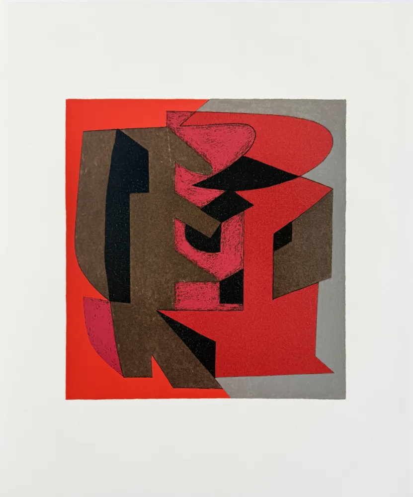 石版画 Vasarely - Cibria