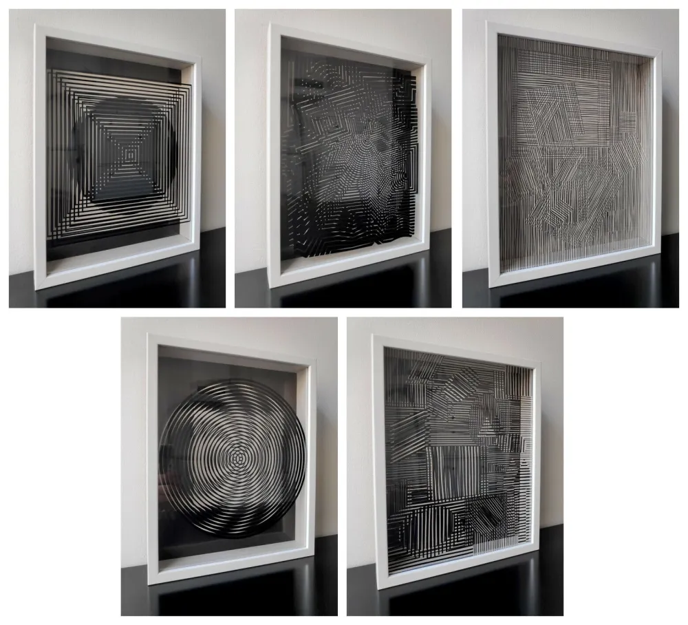 复数作品 Vasarely - Cinetiques