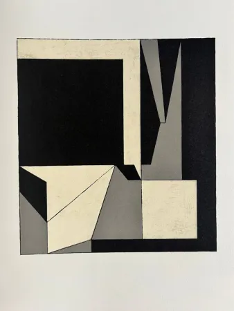 石版画 Vasarely - Elche