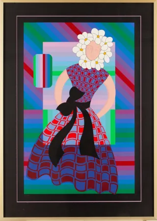 无技术 Vasarely - Flower Girl
