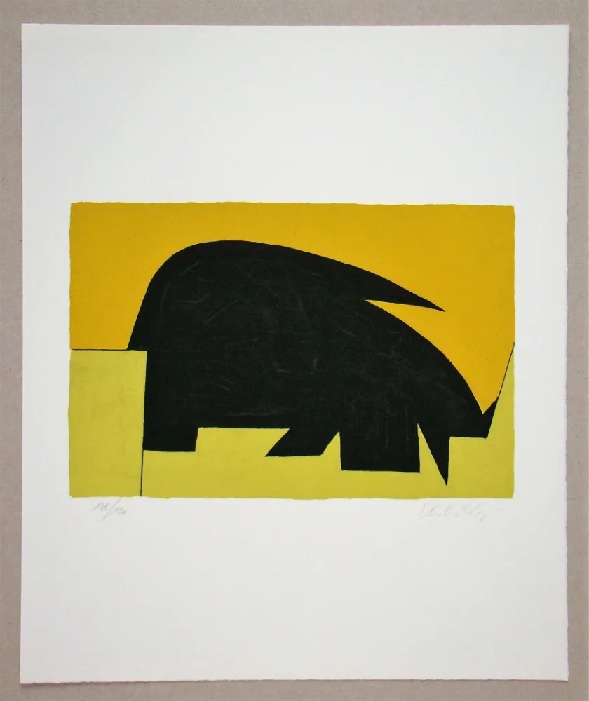 石版画 Vasarely - Garam