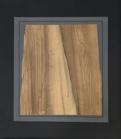 石版画 Vasarely - Gordes Nives 