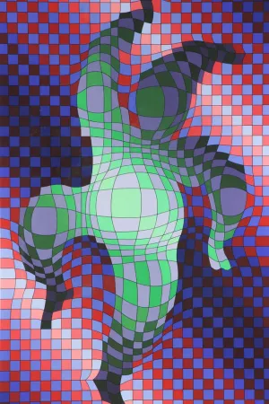 复数作品 Vasarely - Harlequin