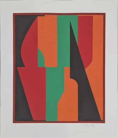 丝网印刷 Vasarely - Les années Cinquante 