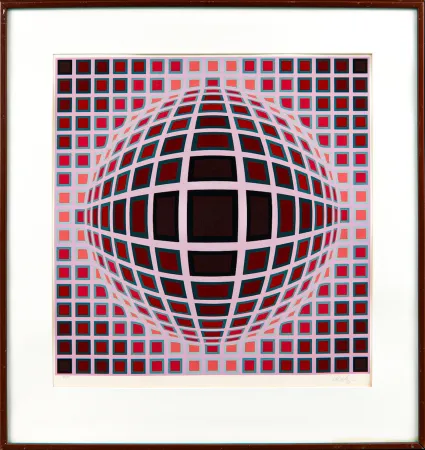 丝网印刷 Vasarely - Louisiana I
