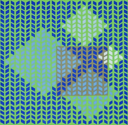 无技术 Vasarely - Metamorphose