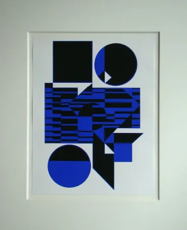 丝网印刷 Vasarely - OB