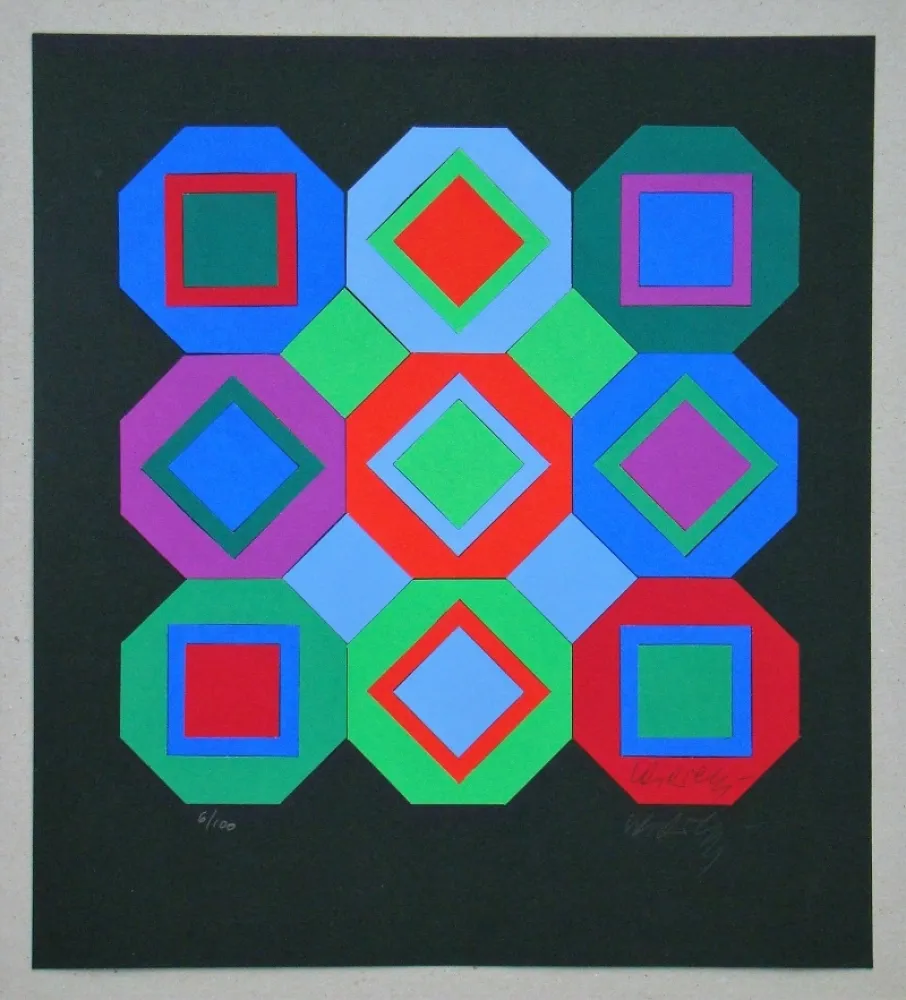 复数作品 Vasarely - OttO