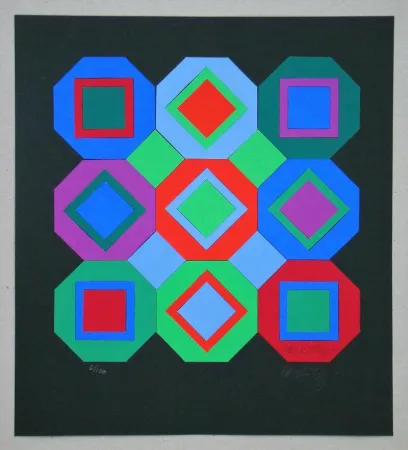 复数作品 Vasarely - OttO