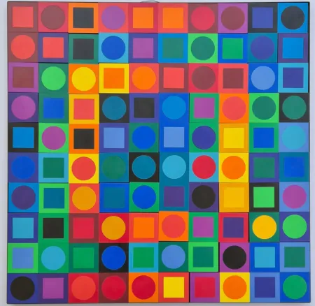 复数作品 Vasarely - Planetary Foklore Participations No. 1