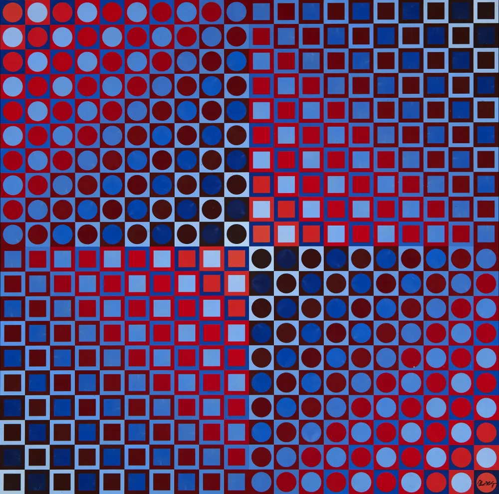 复数作品 Vasarely - Planetary Folklore 2 R/B