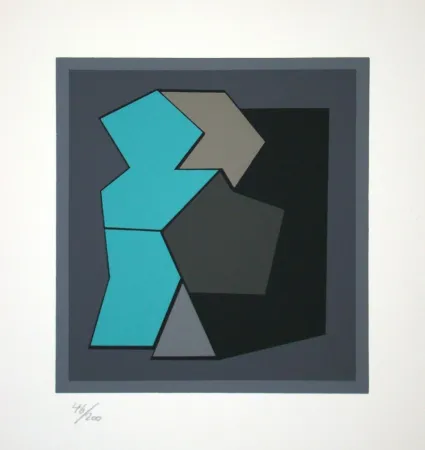 丝网印刷 Vasarely - Quami