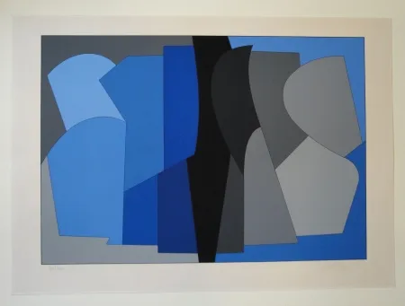 丝网印刷 Vasarely - Siris Kek